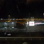 Image out the window of our room at the Sydney Airport Rydges Hotel