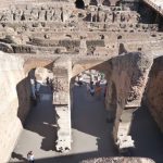 Image of Looking down from the into the Colosseum, Rome