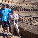 Image of Chris and Annette, the Colosseum, Rome