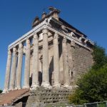 Image of Columns at the front of Biglietteria Foro Romano, Palatine, Rome