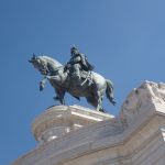 Image of Equestrian Statue of Victor Emmanuel II at the tomb of the Unknown Soldier