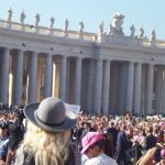 Image of people at St Peters Rome