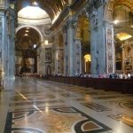 Image inside St Peters Basilica, Rome